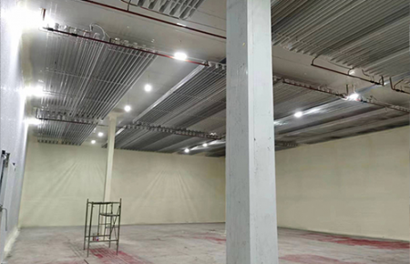 湖南省邵阳市多福商贸5900m³冰淇淋冷冻库工程概况